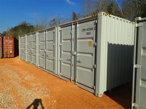 used metal storage containers